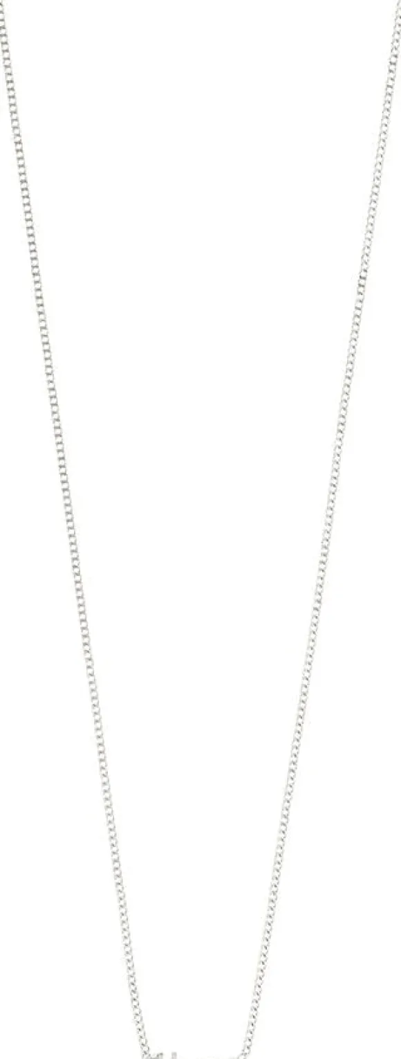 HOPE recycled necklace silver-plated