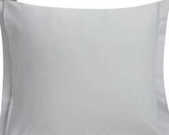 Hotel Cotton Sateen Lt Gray Pillowcase