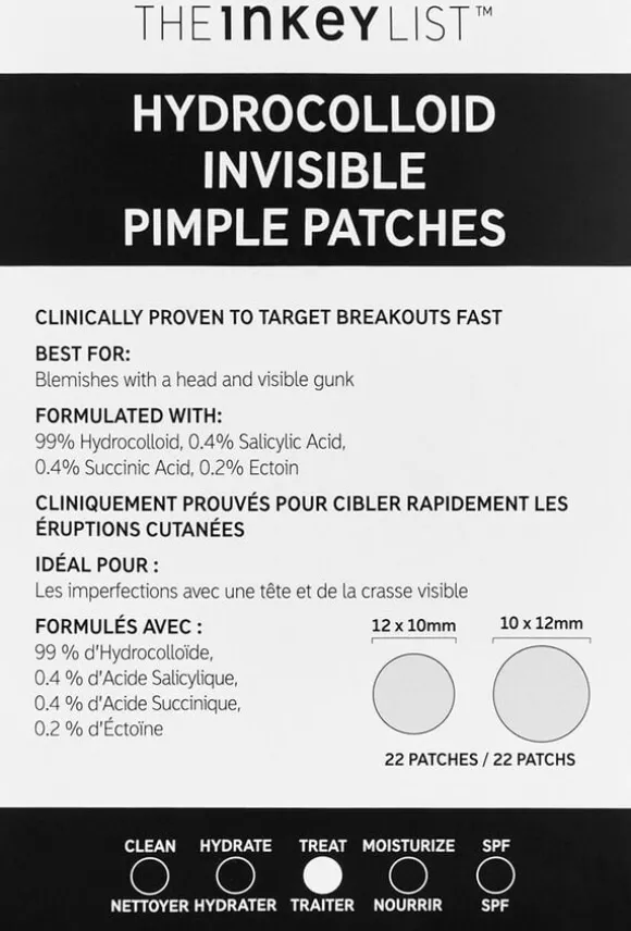 HYDROCOLLID ACNE PATCH 22CT
