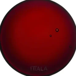 Iittala glass platter 9cm copper