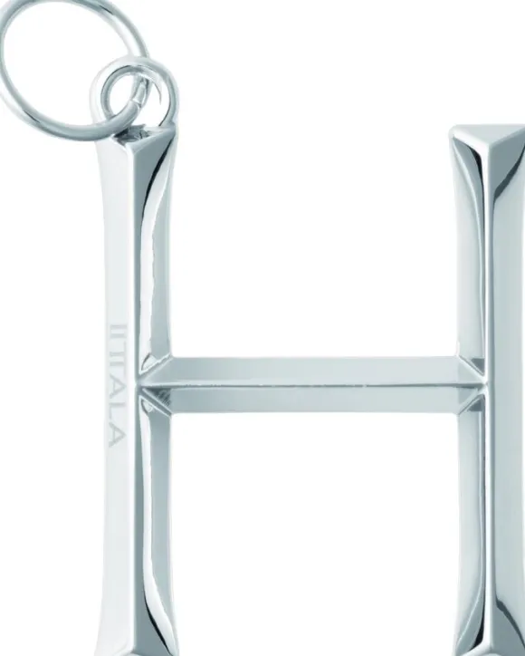 Iittala letter charm H 5cm metal