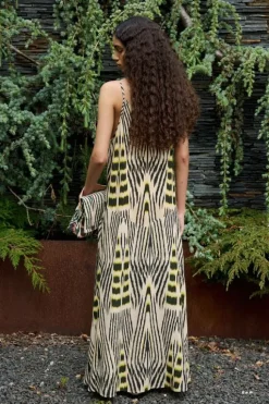 Ikat V-dress - Annebeth