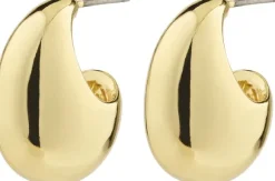 INTENT earrings gold-plated