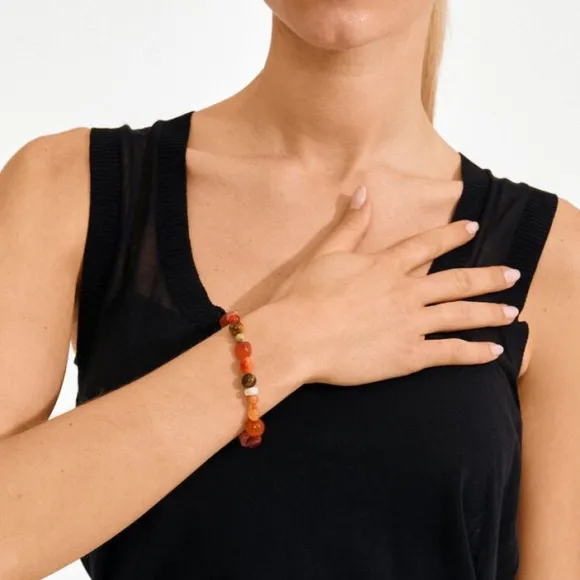 IRIS armbånd rød/multi