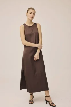 Iris 1 Satin Dress - GRS