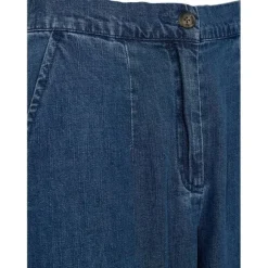 IVY-Malika Casual Pant Mid Blue