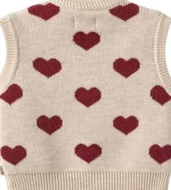 Jacquard Strik Vest Gaby