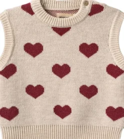 Jacquard Strik Vest Gaby