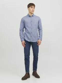 JJECLASSIC MELANGE SHIRT LS SN