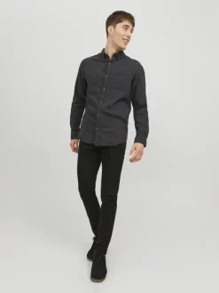 JJECLASSIC MELANGE SHIRT LS SN