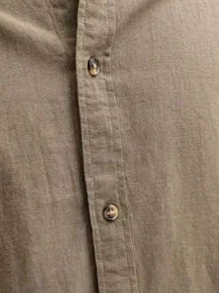 JJESUMMER LINEN BLEND SHIRT L/S SN