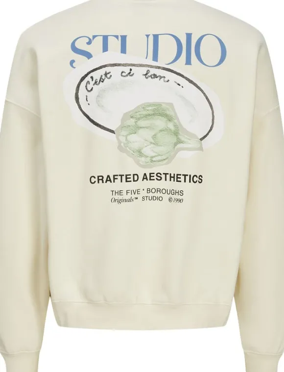 JORBROOKLYN GRAPHIC SWEAT CREW NECK