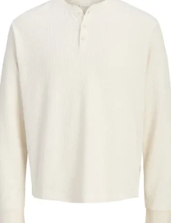 JORCHAMBERI HENLEY LS TEE