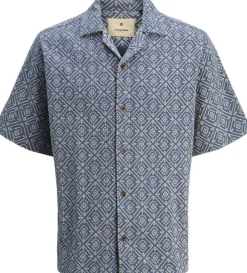 JPRBLUVINCENT PRINT RESORT S/S SHIR