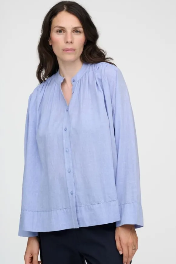 july shirt chambray