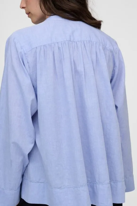 july shirt chambray
