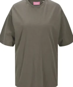 JXANDREA WASH LOOSE SS TEE JRS SN
