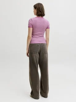 JXFRANKIE STR SS STRIPE TEE JRS