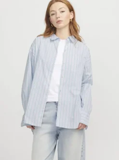 JXJAMIE LS RELAXED POPLIN SHIRT WVN