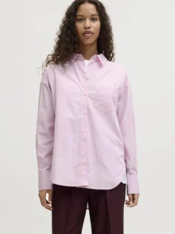 JXJAMIE LS RELAXED POPLIN SHIRT WVN