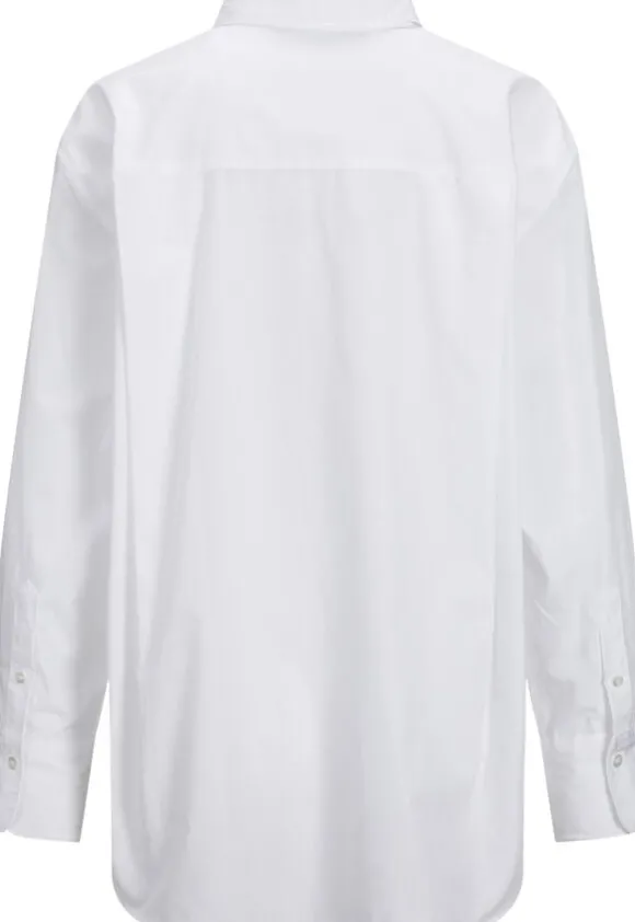 JXJAMIE LS RELAXED POPLIN SHIRT NOO