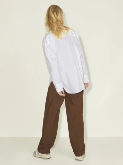 JXJAMIE LS RELAXED POPLIN SHIRT NOO