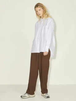 JXJAMIE LS RELAXED POPLIN SHIRT NOO