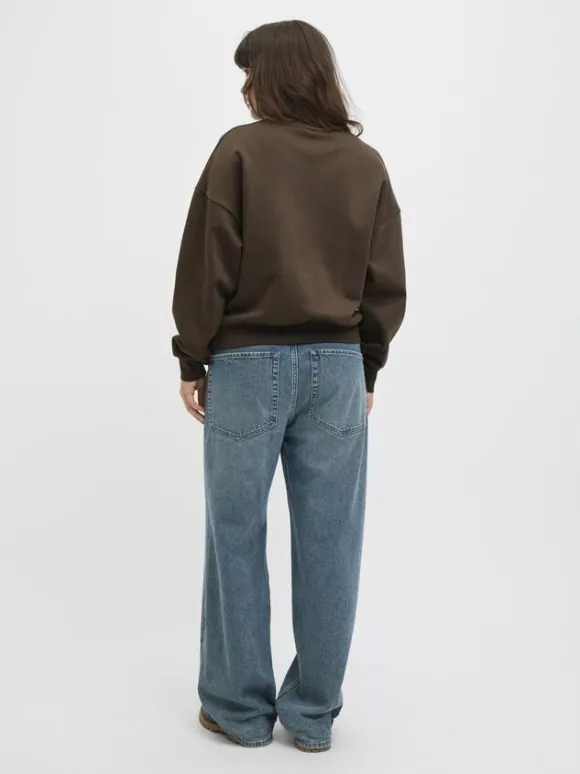 JXMERLE RLX SHORT LS CREW SWT LN
