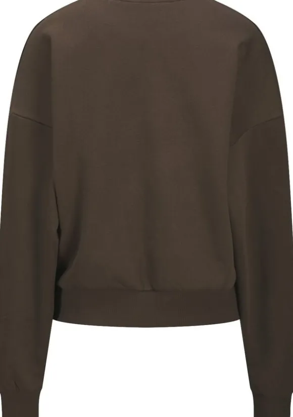 JXMERLE RLX SHORT LS CREW SWT LN