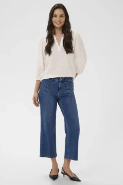 KAbrook Cropped HW Jeans