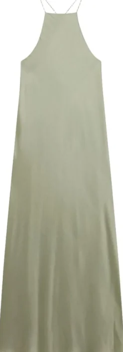KAHRLI Halter Neck Midi Dress