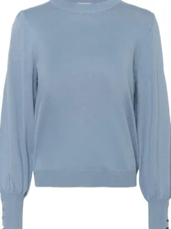 KAlizza Round Neck Knit Pullover Bu