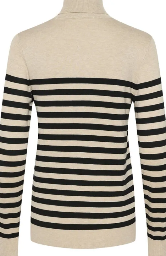 KAlizza Striped Roll Neck