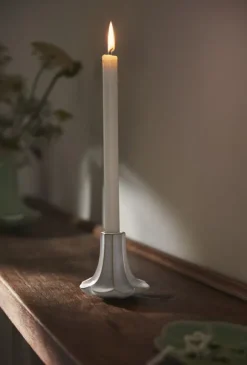 Kantarel Lysestage H10 cm sand