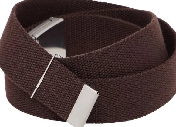 KATAKANA CLIP BELT-FRENCH ROAST