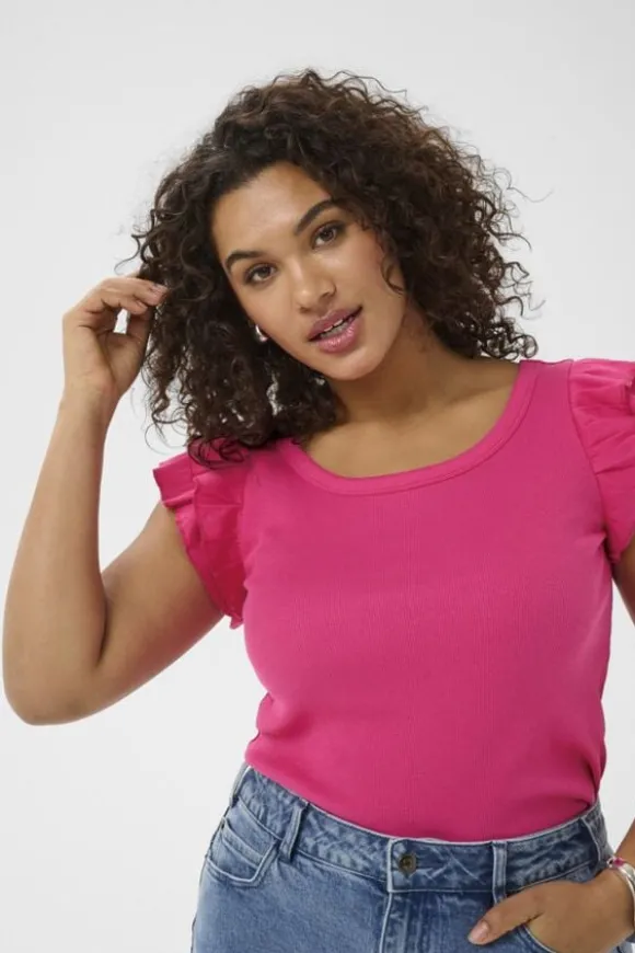 KCcarina Flounce Top