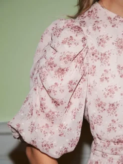 Kikka Chiffon Flower Dress