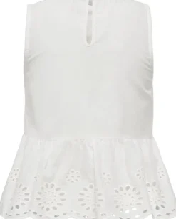 KMGBONDI LIFE SL EMBROIDERY TOP WVN