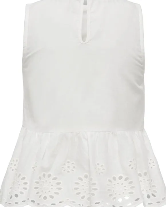 KMGBONDI LIFE SL EMBROIDERY TOP WVN