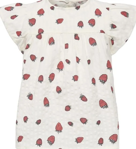 KMGFINA CERISE SS TOP AOP WVN