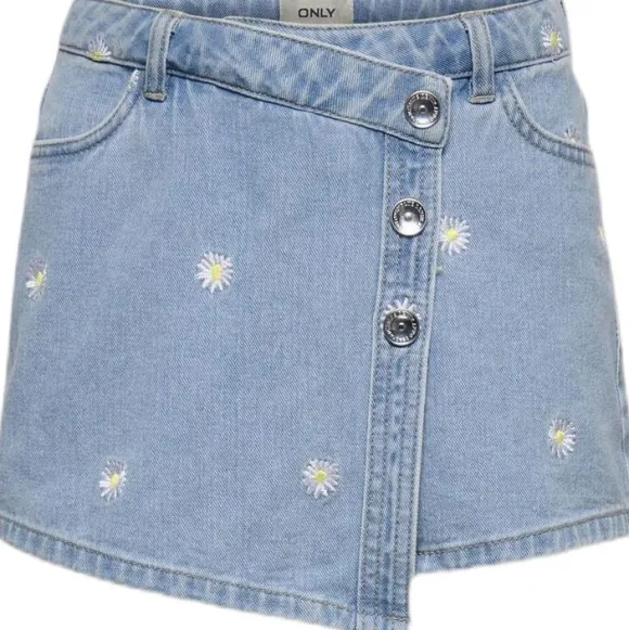 KMGLESLY REG DAISY DNM SKORT BJ
