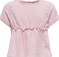 KMGTHYRA LIFE S/S TOP WVN NOOS