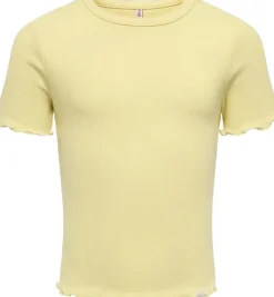 KMGTRINNY SS SOLID/AOP TOP JRS