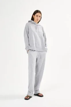 Knit lounge over size hoodie - Hele