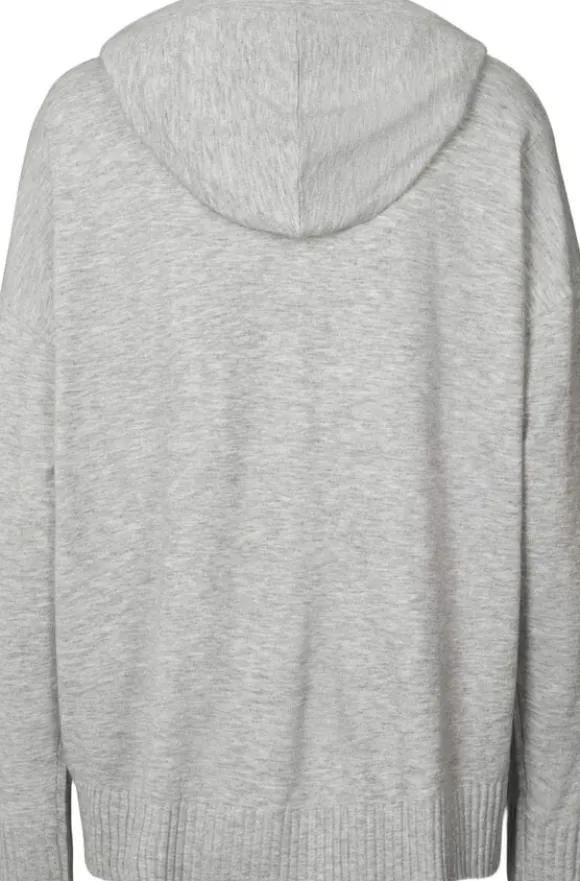 Knit lounge over size hoodie - Hele