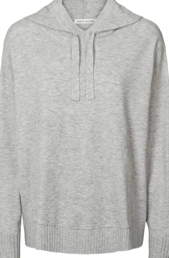 Knit lounge over size hoodie - Hele