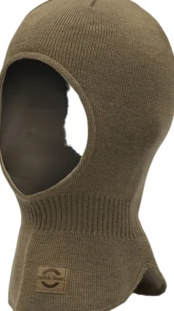 Knitted Balaclava w Wool & Windstop