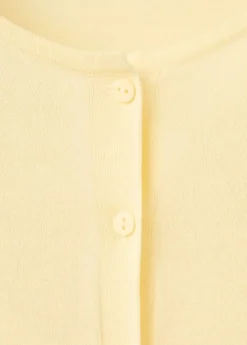 Knitted button cardigan