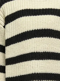 KOGJUSTY L/S STRIPE PULLOVER KNT NO