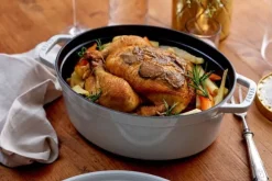 La Cocotte Gryta 37 cm / 8 l, Oval, White Truffle, Gjutjärn